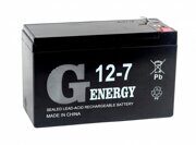 Аккумуляторная батарея G-energy 12-7 F1