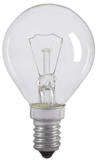 Лампа накаливания G45 шар прозр. 40Вт E14 IEK