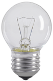 Лампа накаливания G45 шар прозр. 40Вт E27 IEK