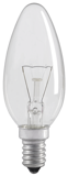 Лампа накаливания C35 свеча прозр. 60Вт E14 IEK