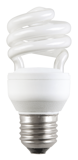Лампа энергосберегающая спираль КЭЛ-S Е14 9Вт 2700К Т3 ИЭК